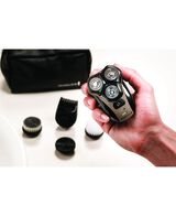 Quick Shave Pro XR1415AU Electric Shaver with 4 Grooming and Cleansing Heads